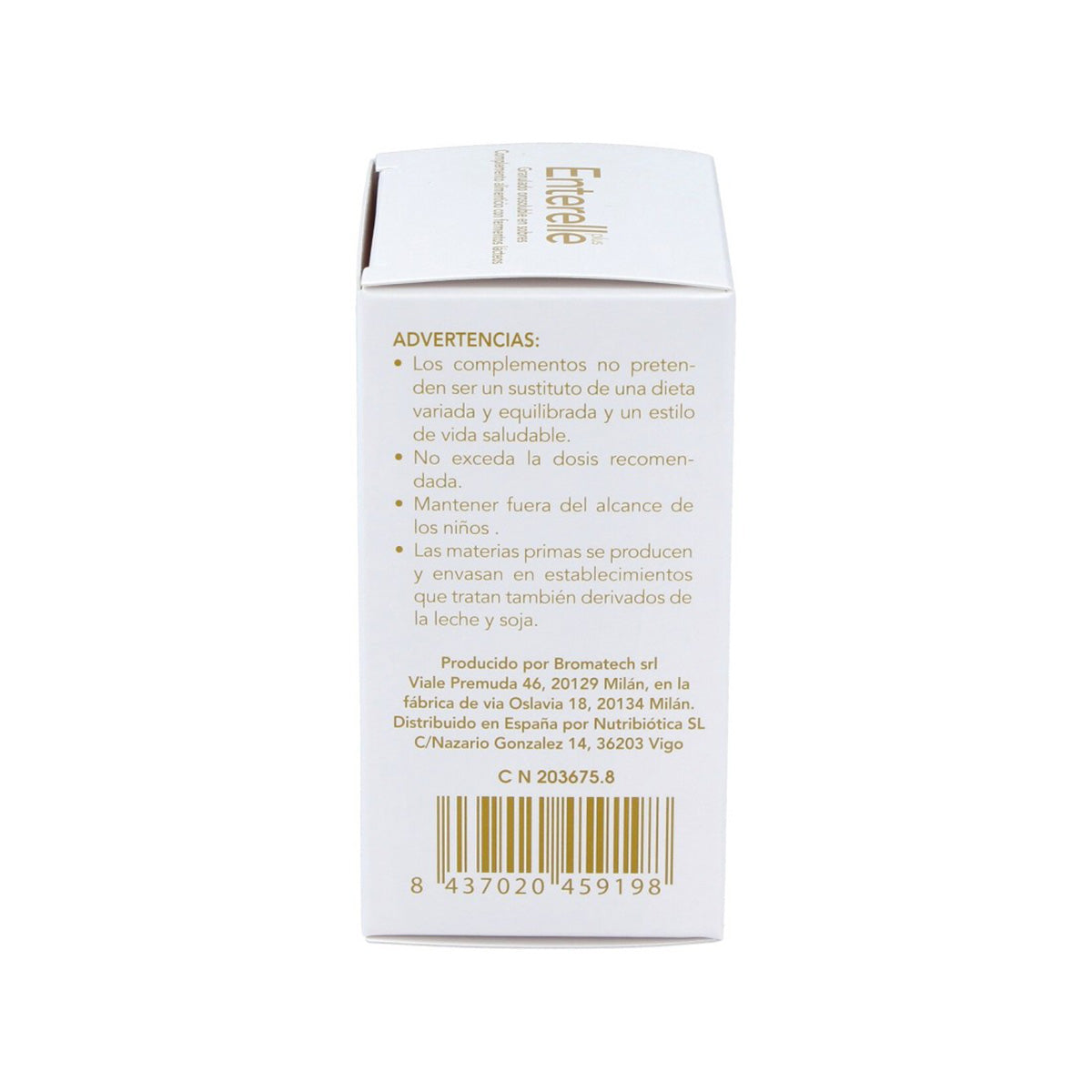 Enterelle plus probiotica Bromatech 24 zakjes