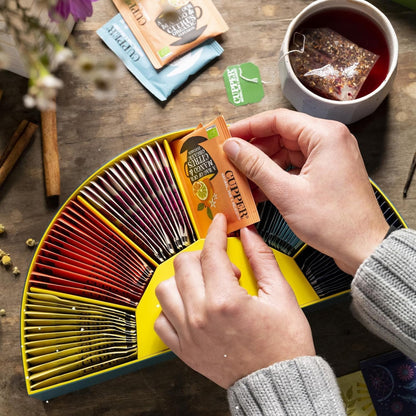 Pudełko upominkowe z herbatami i naparami Bio Cupper 78 torebek