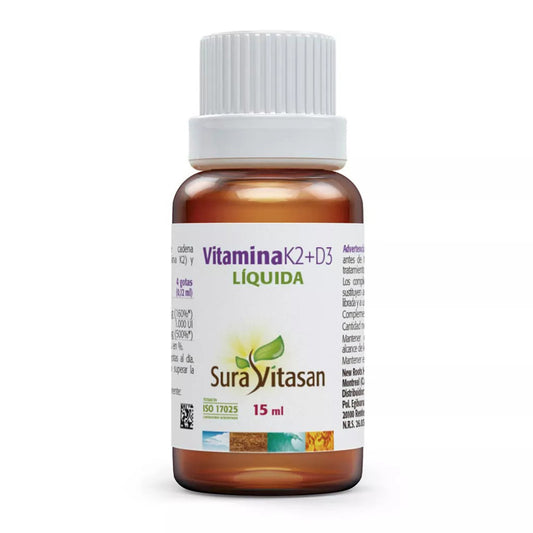 Witamina K2+D3, Sura Vitasan, 15 ml