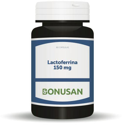 Confezione da 2 Lactoferrina 150 mg, Bonusan, 60 capsule vegetali
