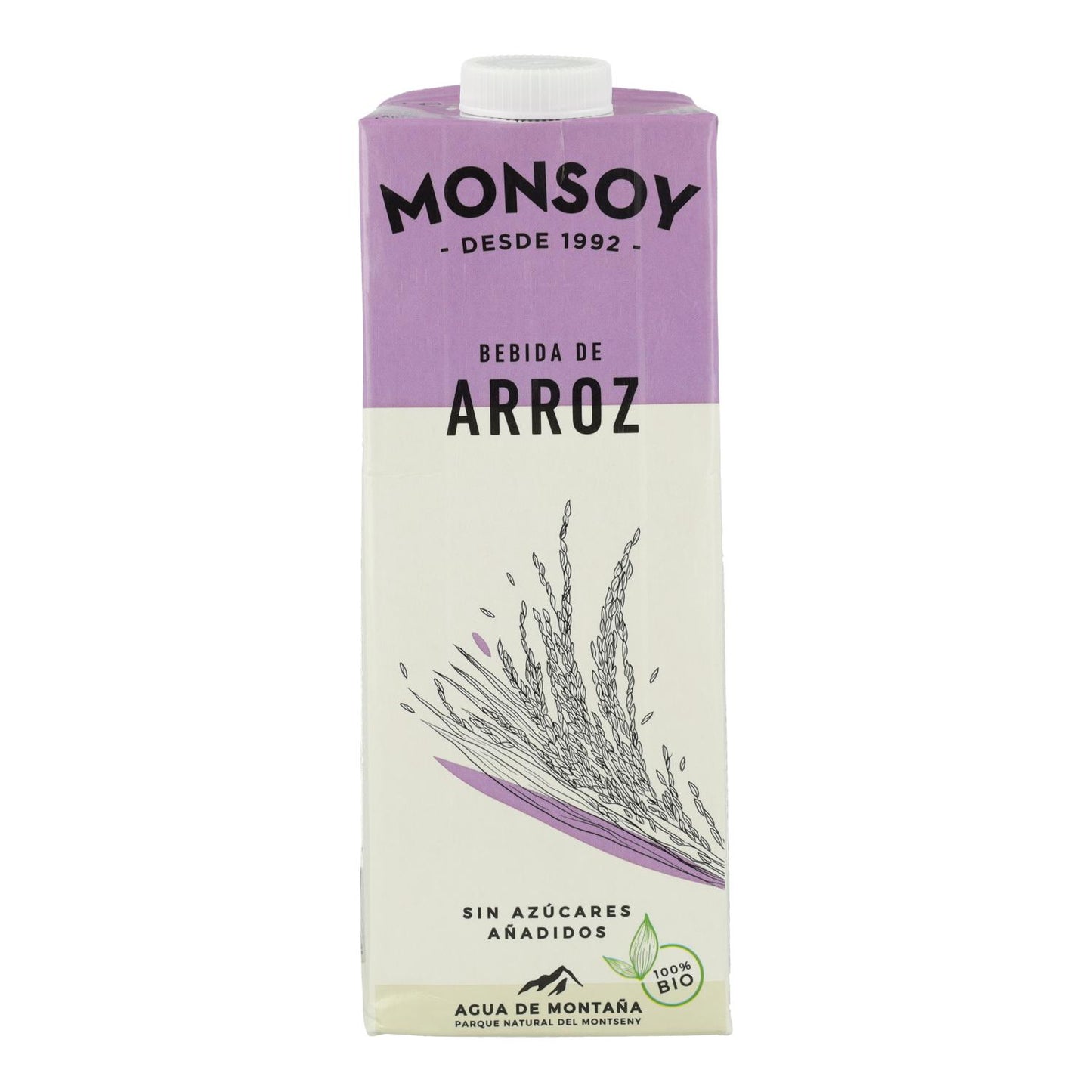 Boisson végétale au riz bio Monsoy 1 L