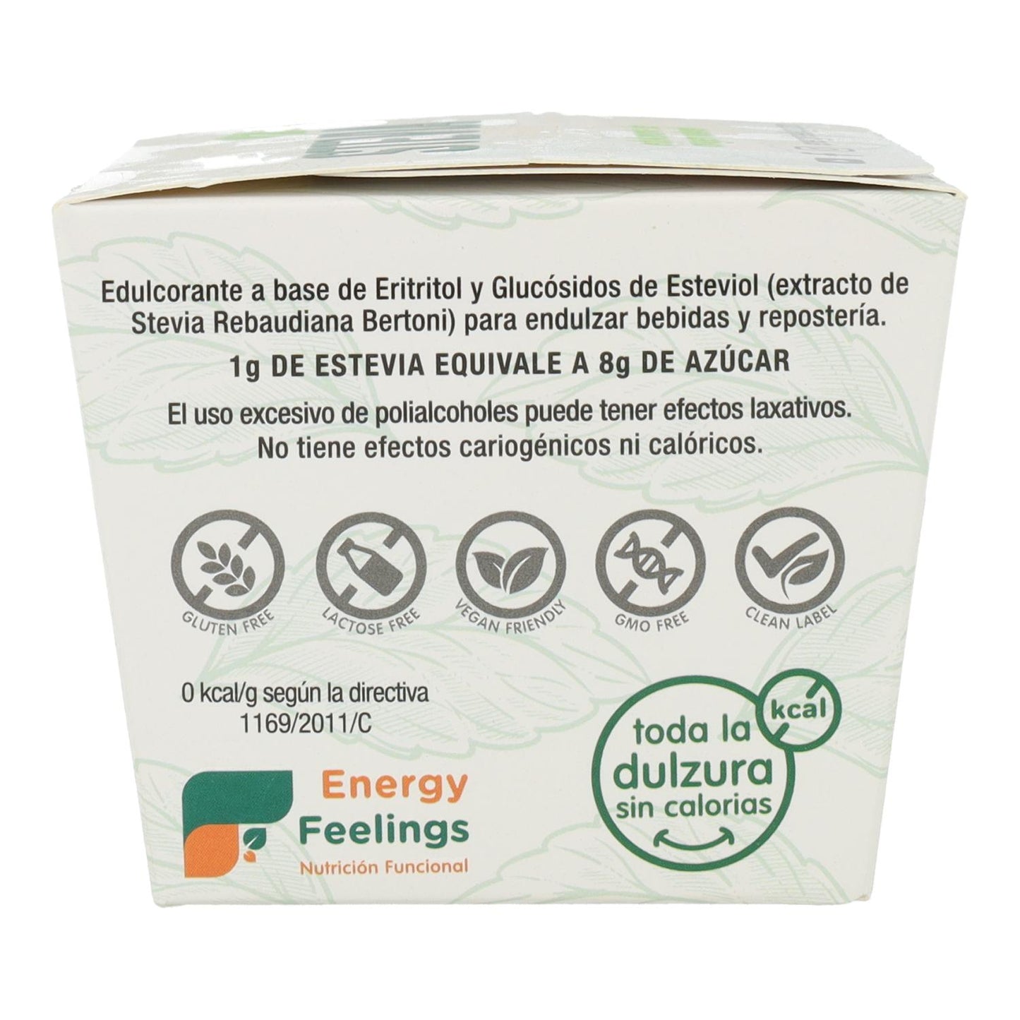 Stevia-zakjes Energy Feelings 100 stuks