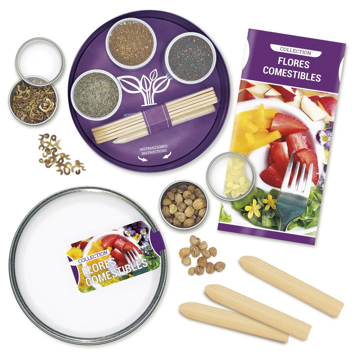 Eetbare bloemen Zadencollectie