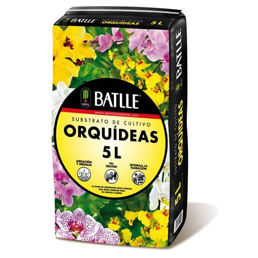 Substrat pour orchidées Batlle 5 L