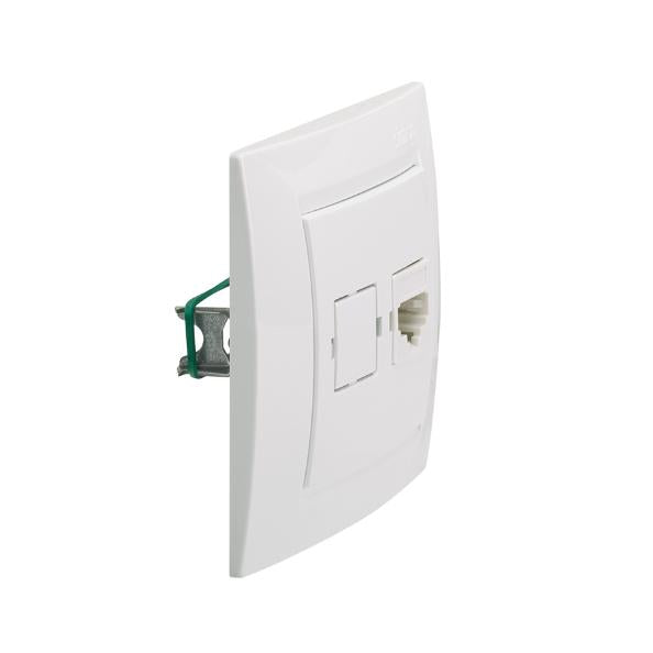 Simon 15 Telefonhalterung Weiß