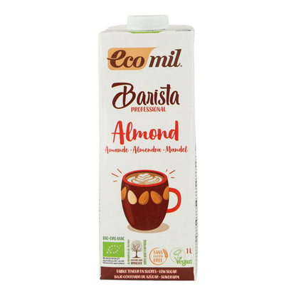 6er-Packung Barista BIO EcoMil Mandel-Pflanzengetränk 1 l