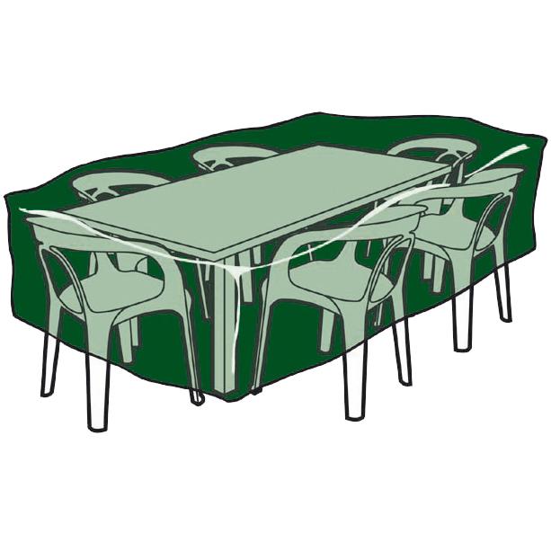 Housse rectangulaire en polyéthylène pour tables et chaises 225 x 143 x 90 cm