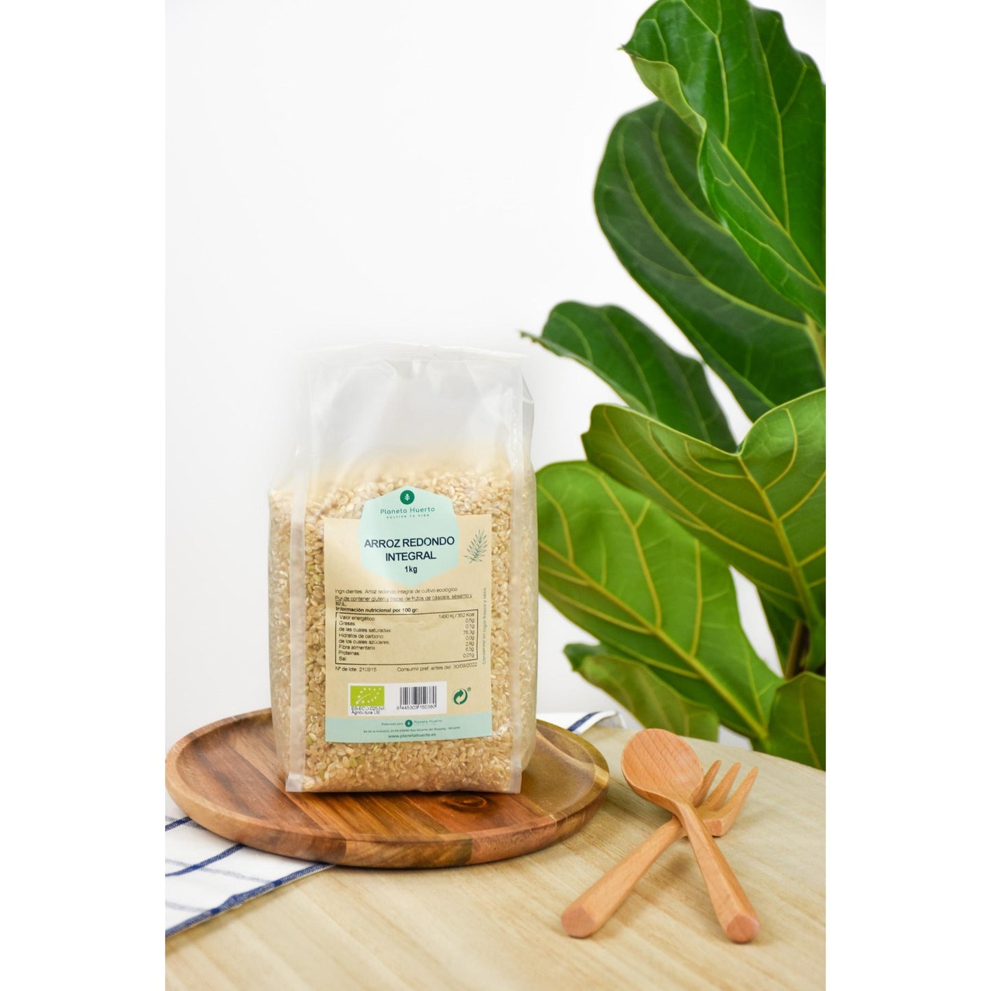 Pack 2x Riz rond complet ECO Planeta Huerto 1 kg