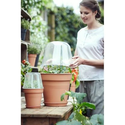 Växthusöverdrag för krukor Green Basics Elho 30 cm