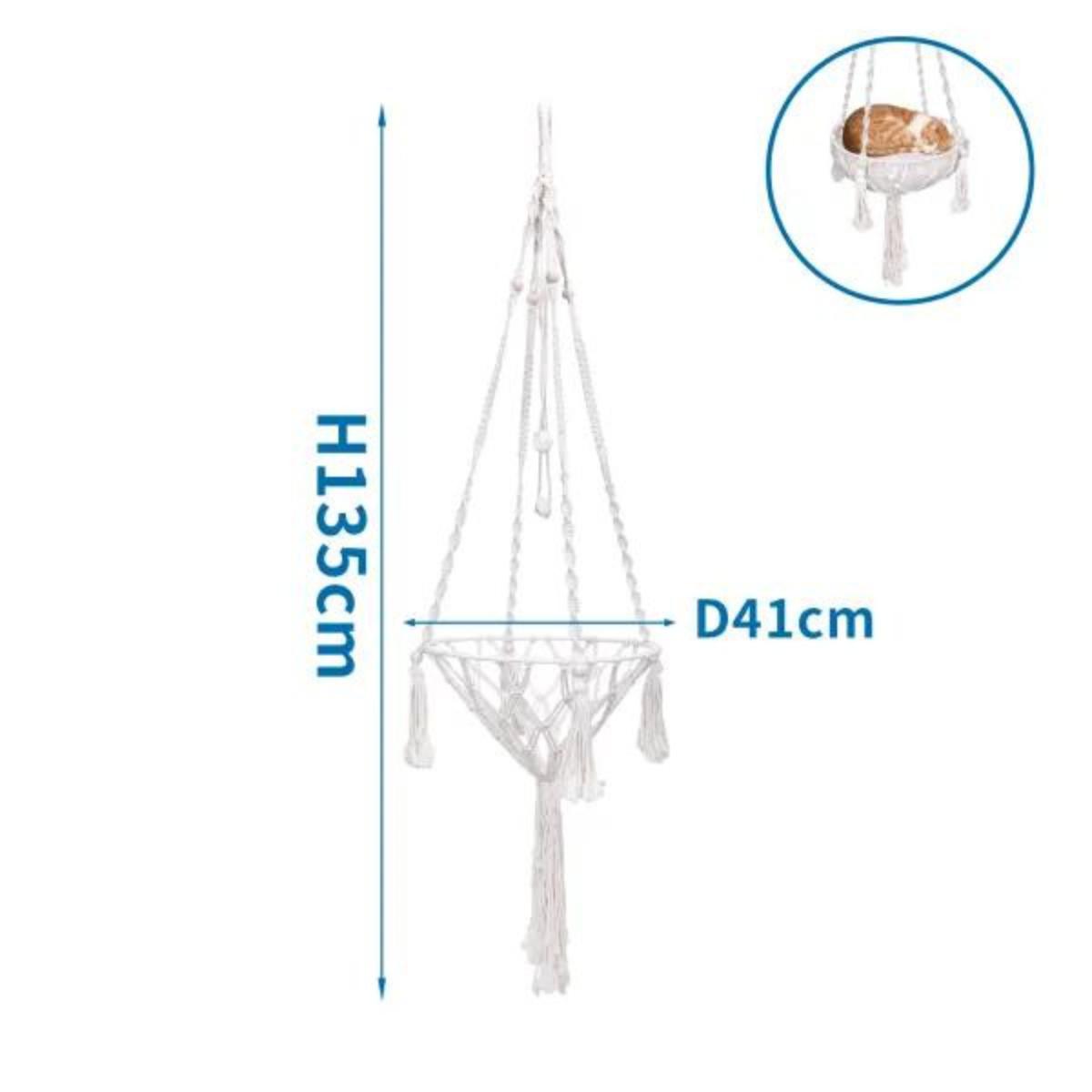 Nobleza cotton cat hammock