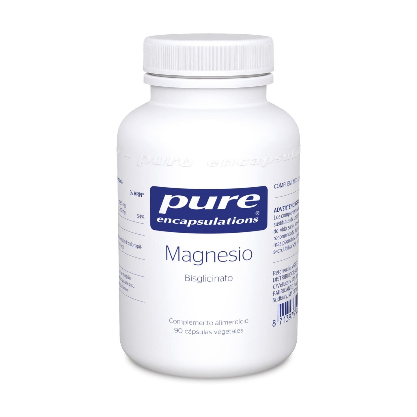 Magnesium 90 capsules Pure Encapsulations