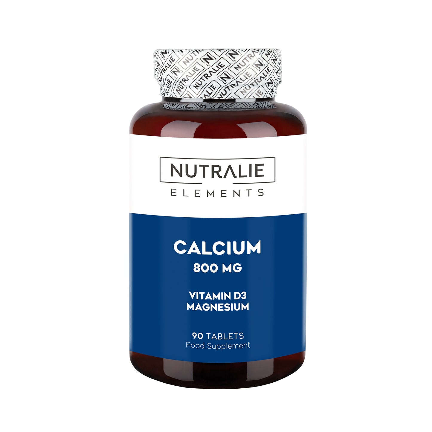 Nutralie Calcium 800 mg + Vit D3 und Magnesium, 90 Tabletten