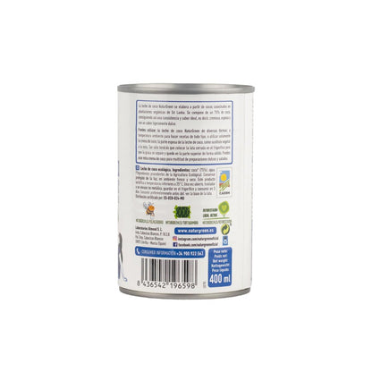 6-pack ekologisk kokosmjölk NaturGreen 400 g