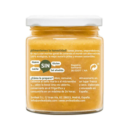 PROMO 3x Tarrito de Verduras con Quínoa Ecológico Smileat 230g