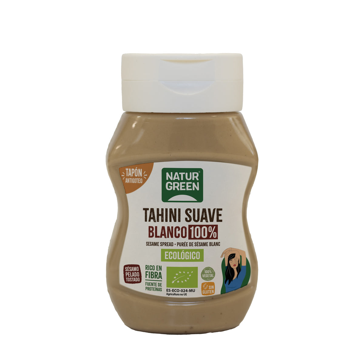 Tahini morbido bianco antigoccia Bio NaturGreen 270 g
