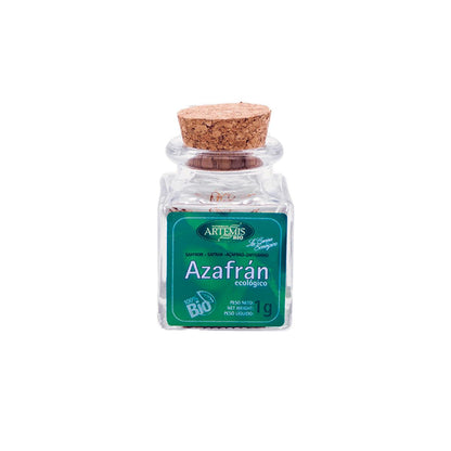 Safran bio en pot en verre Artemisbio 1 g