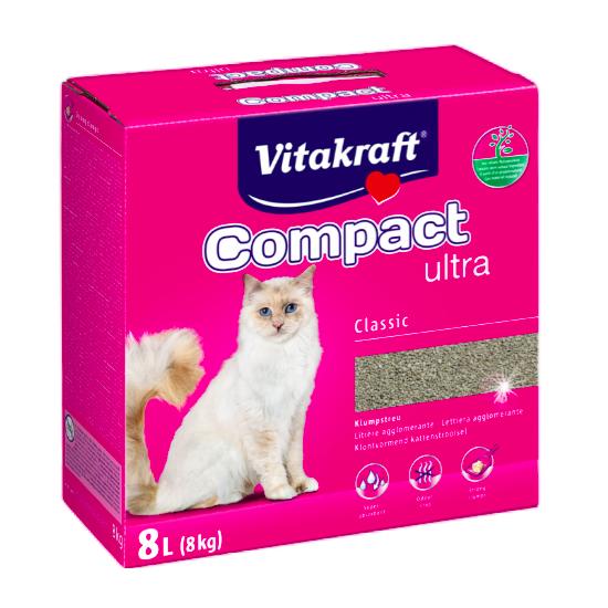 Vitakraft Compact Ultra Klontvormende kattenbakvulling 4 L