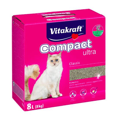 Vitakraft Compact Ultra Klontvormende kattenbakvulling 4 L