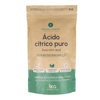 Acido citrico Planeta Huerto 1 Kg