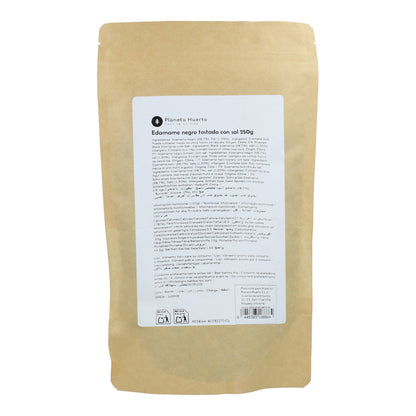 Geröstete schwarze Edamame mit Salz PLaneta Huerto 250gr