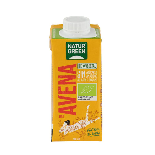 Napój owsiany bez dodatku cukru NaturGreen 200 ml
