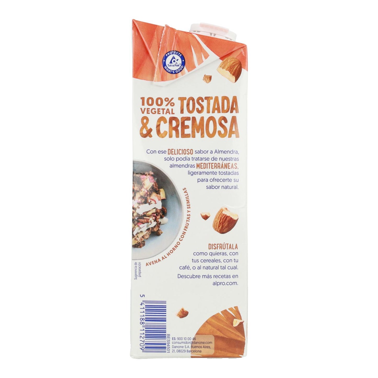 Bevanda alle mandorle senza zucchero Alpro 1 litro