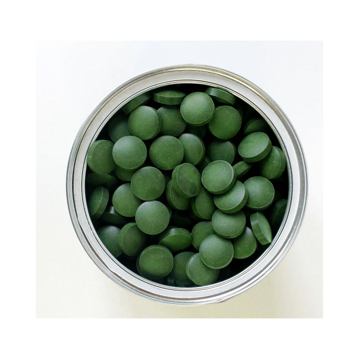 Mix di spirulina e clorella biologica, 600 compresse Aldous Bio