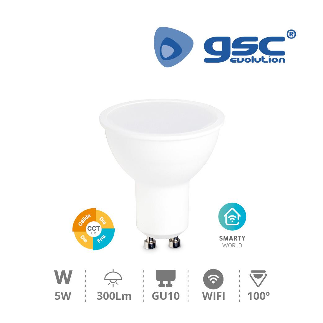 GSC Ampoule intelligente dichroïque 5W GU10 2700-6500K