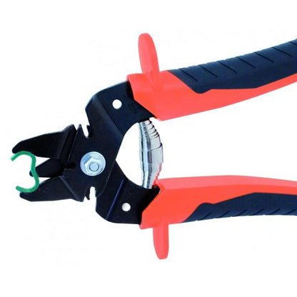 Klammern zum Befestigen von grünen Grafit-Netzen Nortene 150 Stück 20 mm