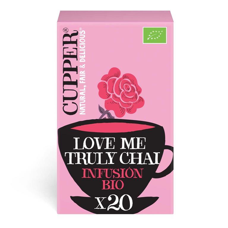 Kruidenthee Love Me Truly Bio Cupper 20 zakjes