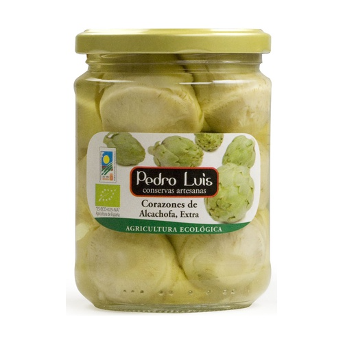 Bio-Artischockenherzen von Pedro Luis, 445 ml