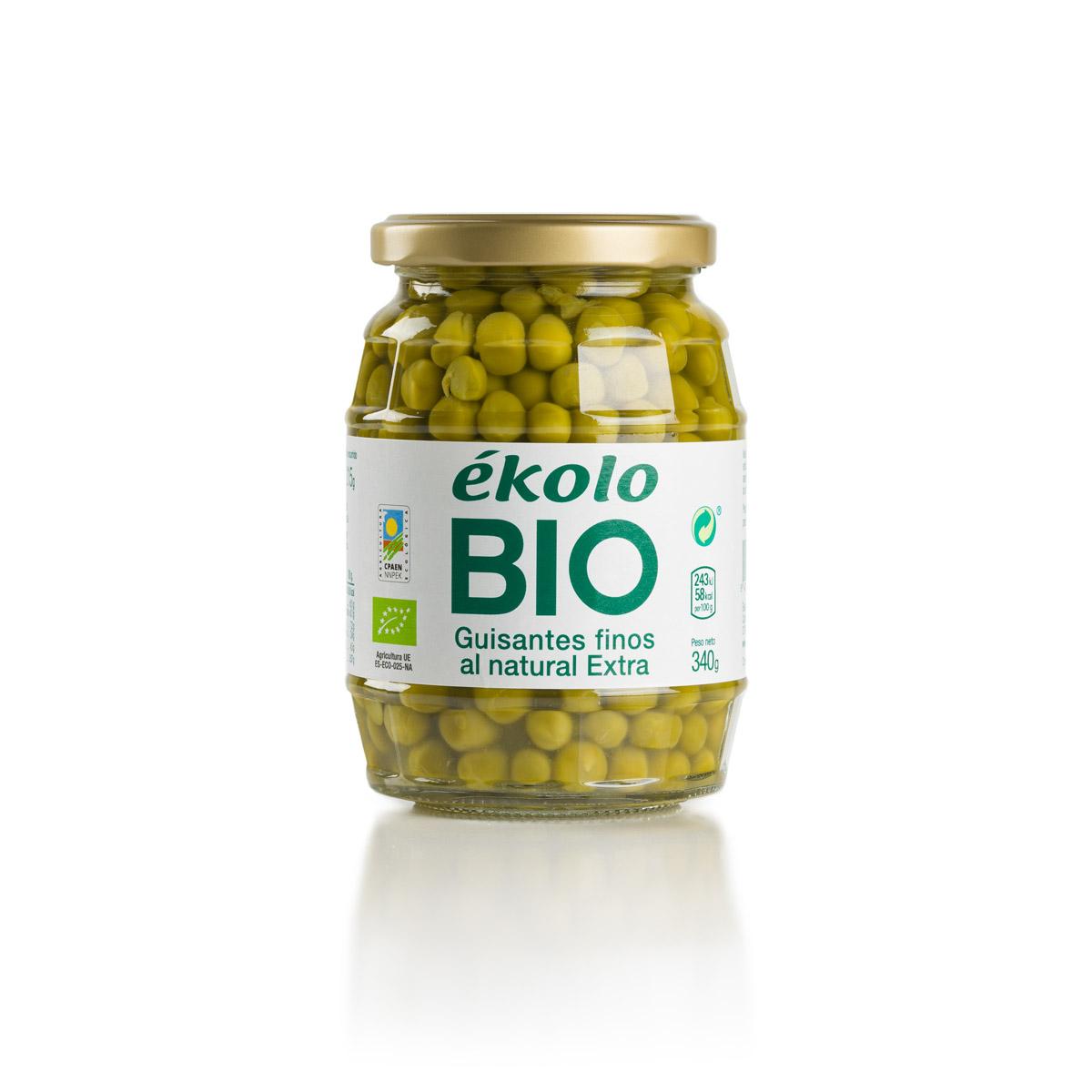 Bio-Erbsen in Naturkonserven ékolo 345g