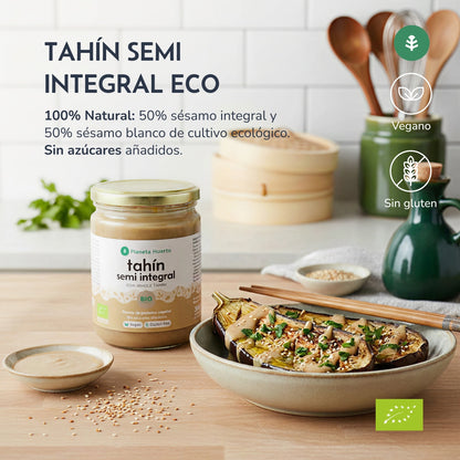 Tahini semi-integrale ECO Planeta Huerto 350g
