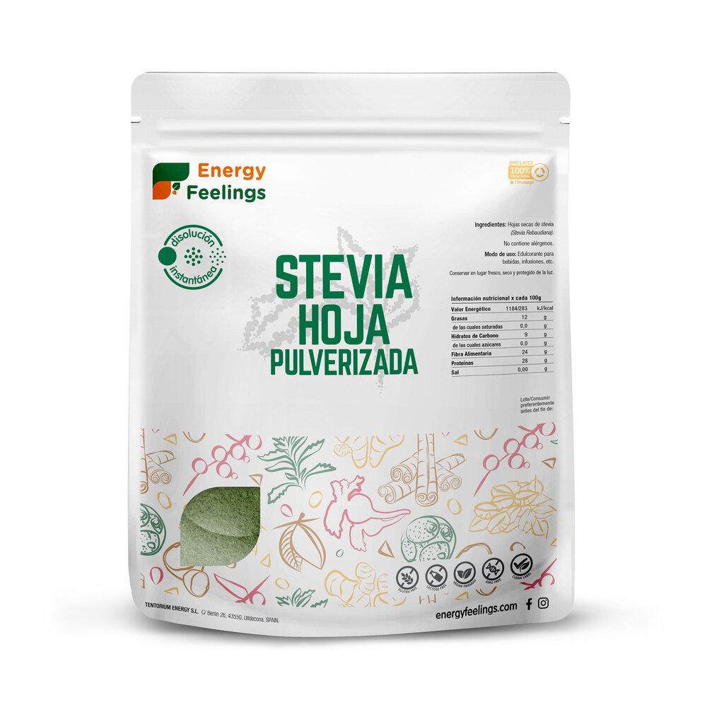 Feuilles de stévia en poudre, sachet de 1 kg