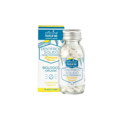 Dentifricio in pastiglie al limone 115 pz. Ecologico Officina Naturae