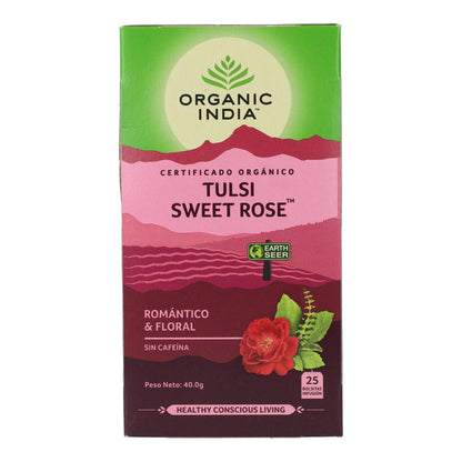 Tulsi Sweet Rose Bio-Indien, 25 Beutel