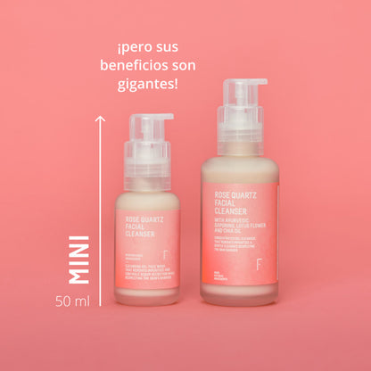 Minigröße – Rose Quartz Facial Cleanser, Freshly Cosmetics, 50 ml