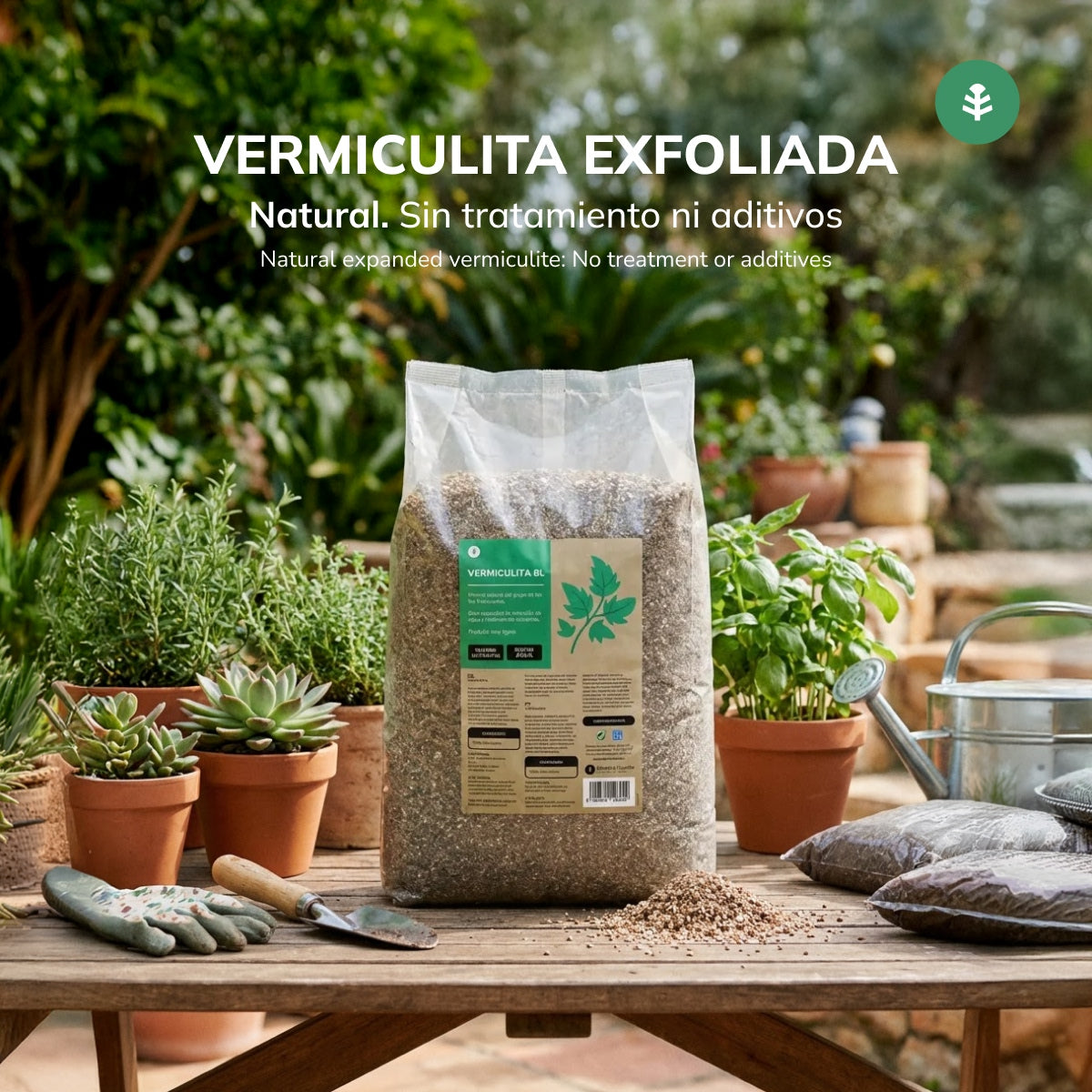 Vermiculiet Planeta Huerto 8 Liter