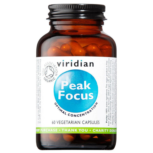 Peak Focus BIO 60 gélules végétaliennes