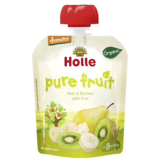 Smoothie BIO z gruszką, bananem i kiwi Holle 90 g