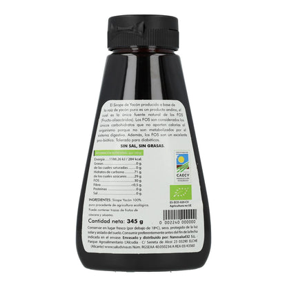 Sirop de Yacon Bio 345g Salud Viva