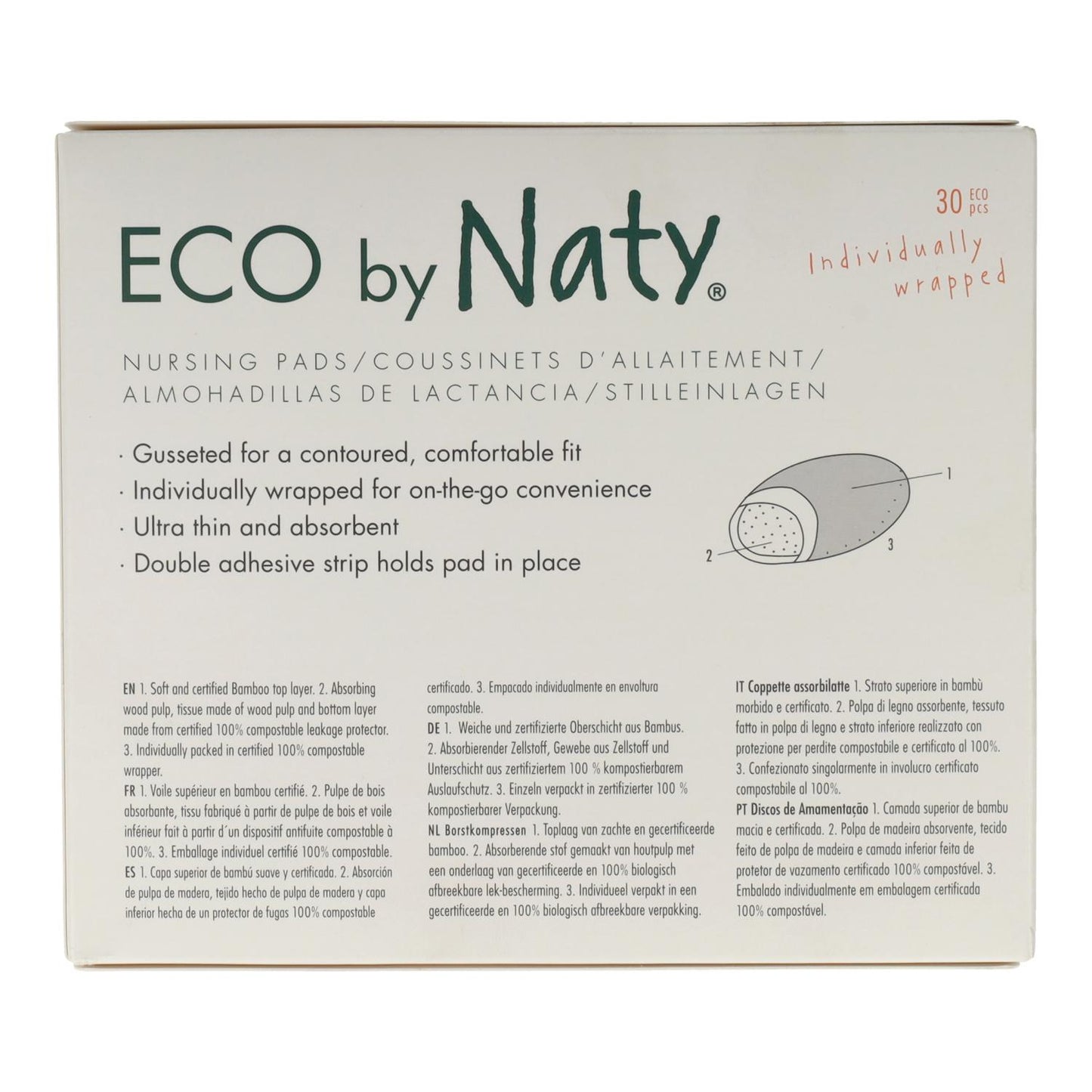 Amningsinlägg Naty 30 st