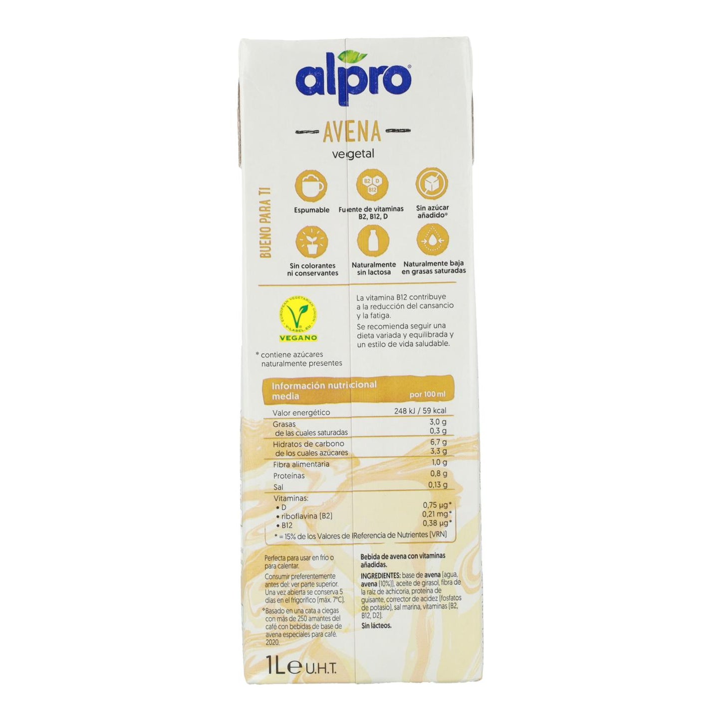 Haferdrink Barista Alpro 1 Liter