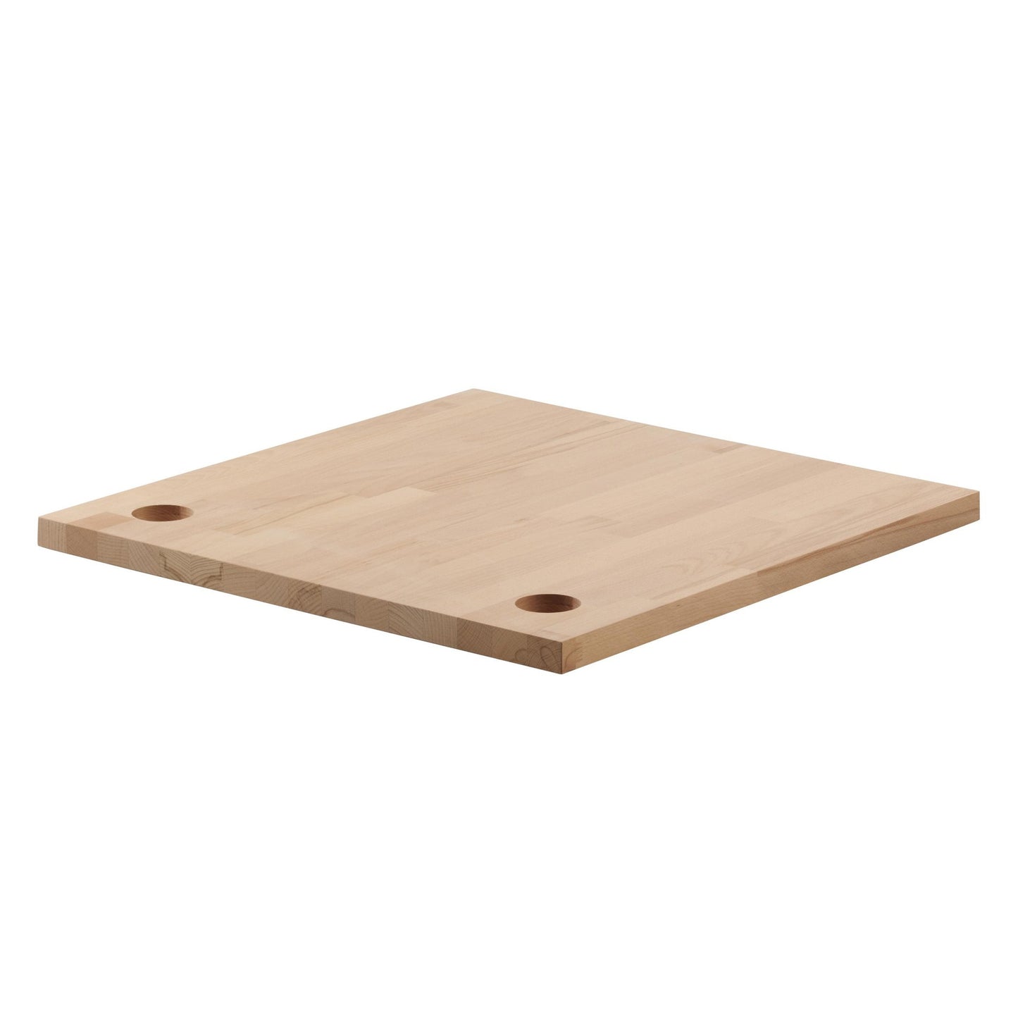 1 plan de travail en hêtre S 650 x 650 x 30 mm Wolfcraft 6043000 S 650 x 650 x 30 mm