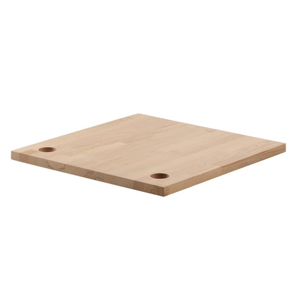 1 plan de travail en hêtre S 650 x 650 x 30 mm Wolfcraft 6043000 S 650 x 650 x 30 mm