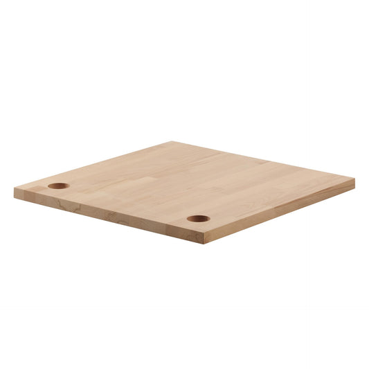 1 Arbeitsplatte aus Buche S 650 x 650 x 30 mm Wolfcraft 6043000 S 650 x 650 x 30 mm