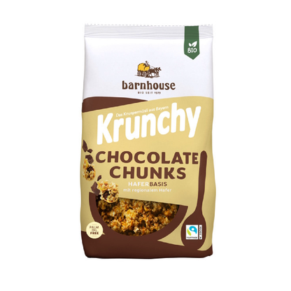 Muesli krunchy pépites de chocolat BIO Barnhouse 500 g
