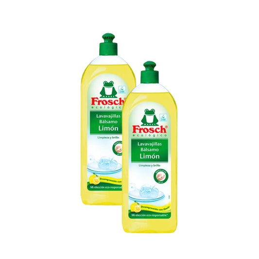 Pack 2X Lavavajillas limón Eco Frosch 750 ml