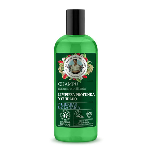 Certyfikowany naturalny szampon do głębokiego mycia i pielęgnacji Agafia Natura Siberica 260 ml