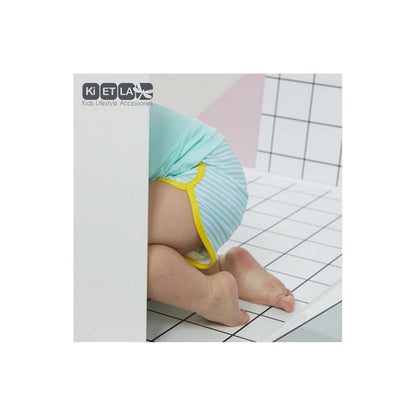 Maillot de bain short à rayures anti-UV 12 mois